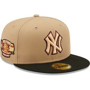 EXCLUSIVE New York Yankees New Era Subway Series Camel 59FIFTY Fitted Hat- 7 1/2